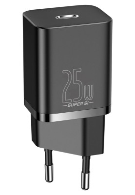 МЗП Baseus 25W Super Si QC Type C to Type C USB-C (TZCCSUP-L01) black