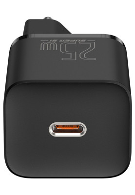 МЗП Baseus 25W Super Si QC Type C to Type C USB-C (TZCCSUP-L01) black