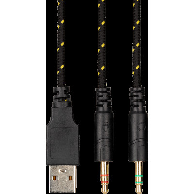 HF Stereo 2E HG300 Gaming LED black+ мікр UA (2E-HG300BK)