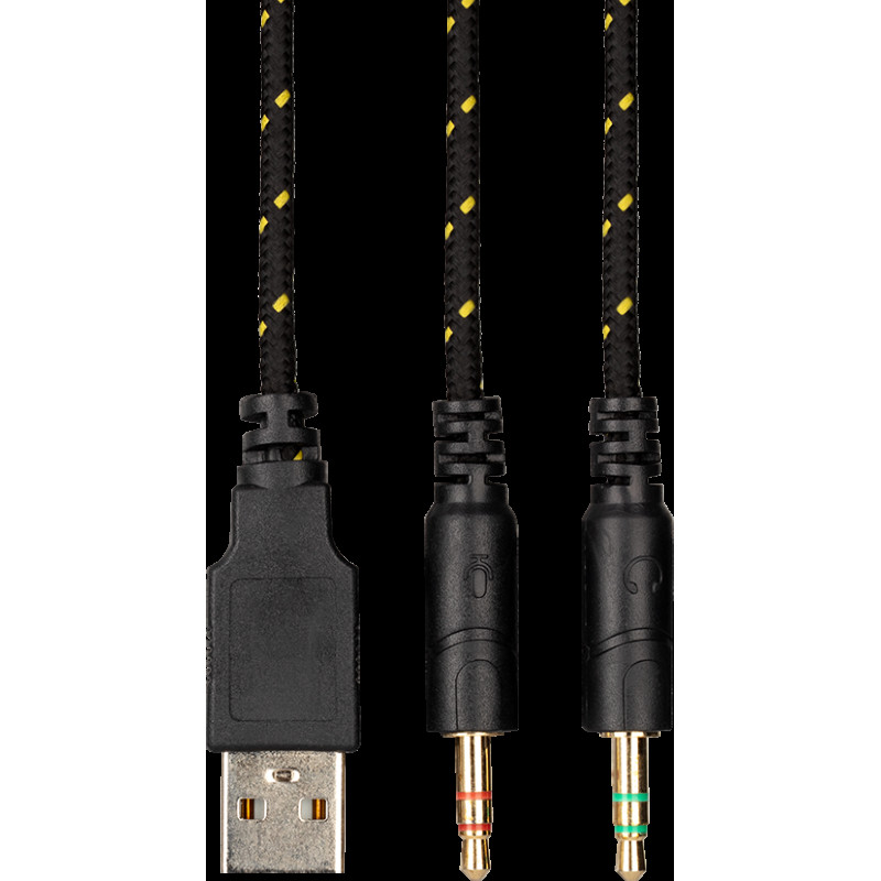 HF Stereo 2E HG300 Gaming LED black+ мікр UA (2E-HG300BK)
