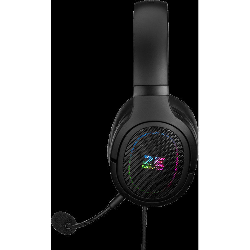 HF Stereo 2E HG330 Gaming LED black+ мікр UA (2E-HG330BK)