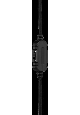 HF Stereo 2E HG340 Gaming LED black+ мікр UA (2E-HG340BK)