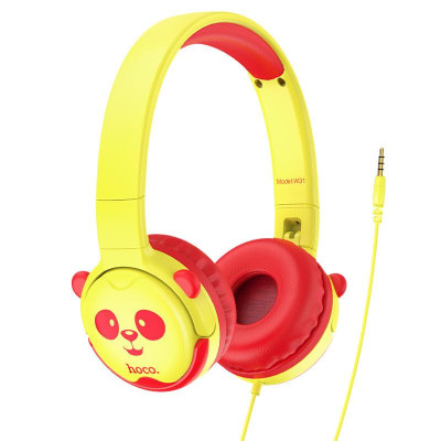 HF Stereo Hoco W31 Children Panda yellow +мікр HF Stereo Hoco W31 Children Panda yellow +мікр