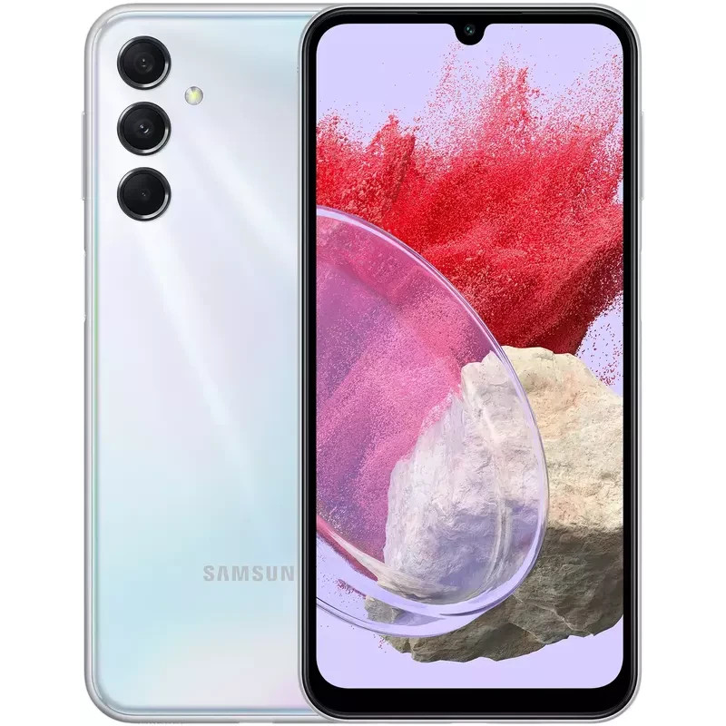 Смартфон Samsung Galaxy M34 5G 8/128GB Silver (SM-M346BZSGSEK) UA UCRF