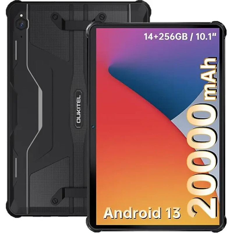 Планшет Oukitel Pad RT6 8/256Gb 4G Black Global version
