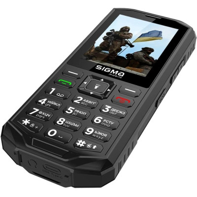 Телефон Sigma X-treme PA68 Black UA UCRF