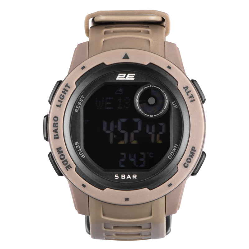 Smart Watch Tactical 2E Delta X brown (компас, крокомір) UA