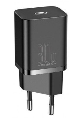 МЗП блочок 30W USB-C Super Si QC 1C (CCSUP-J01) Baseus black
