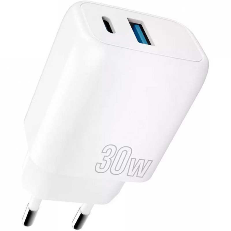 МЗП блочок 30W USB-A/USB-C Proove Silicone Power Plus white