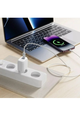 МЗП блочок 30W USB-A/USB-C Proove Silicone Power Plus white