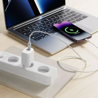 МЗП блочок 30W USB-A/USB-C Proove Silicone Power Plus white