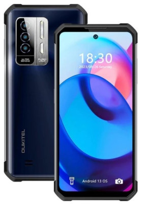 Смартфон Oukitel WP27 12/256Gb Black-Blue Global version