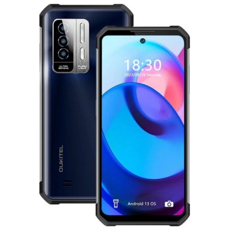 Смартфон Oukitel WP27 12/256Gb Black-Blue Global version