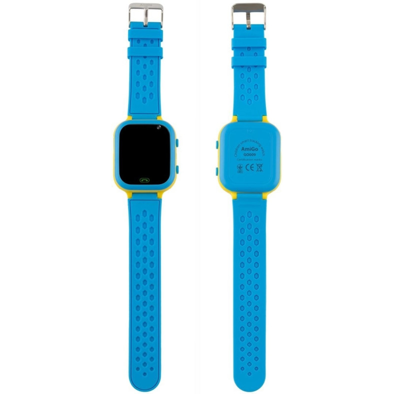 Smart Watch AmiGo GO009 GLORY Camera+LED WIFI Blue-Yellow UA UCRF