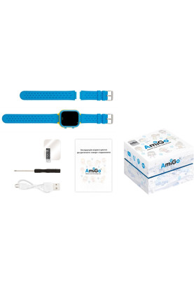 Smart Watch AmiGo GO009 GLORY Camera+LED WIFI Blue-Yellow UA UCRF