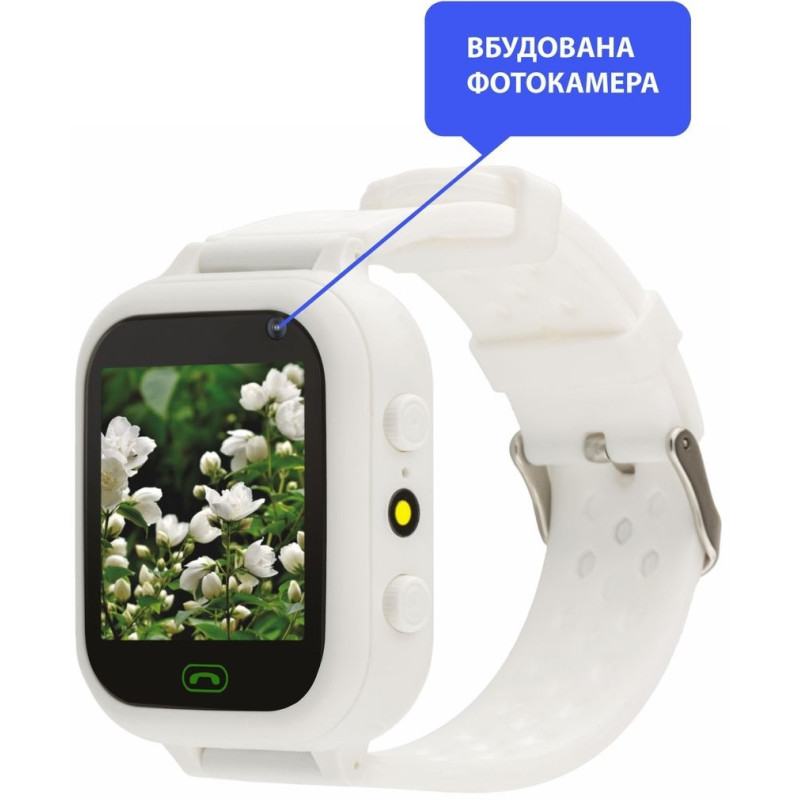 Smart Watch AmiGo GO009 Camera+LED WIFI White UA UCRF