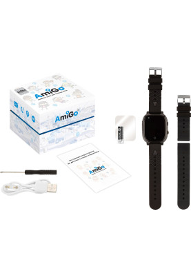 Smart Watch AmiGo GO005 4G WIFI Thermometer Black