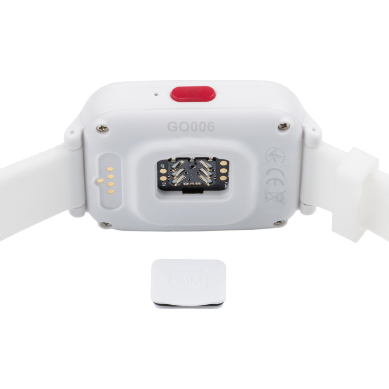 Smart Watch AmiGo GO006 GPS 4G WIFI White UA UCRF
