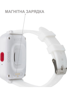 Smart Watch AmiGo GO006 GPS 4G WIFI White UA UCRF