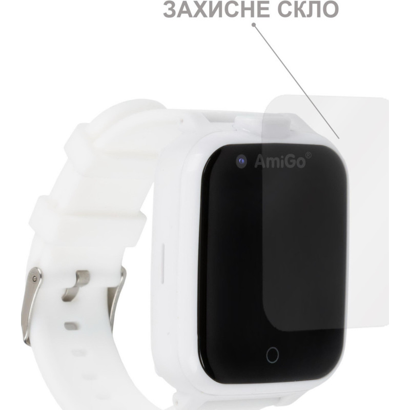 Smart Watch AmiGo GO006 GPS 4G WIFI White UA UCRF