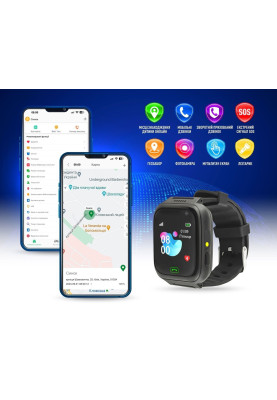 Smart Watch GARMIX PointPRO-100 WIFI BLACK UA UCRF