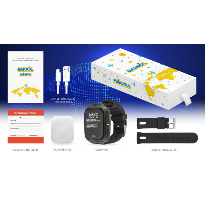 Smart Watch GARMIX PointPRO-100 WIFI BLACK UA UCRF
