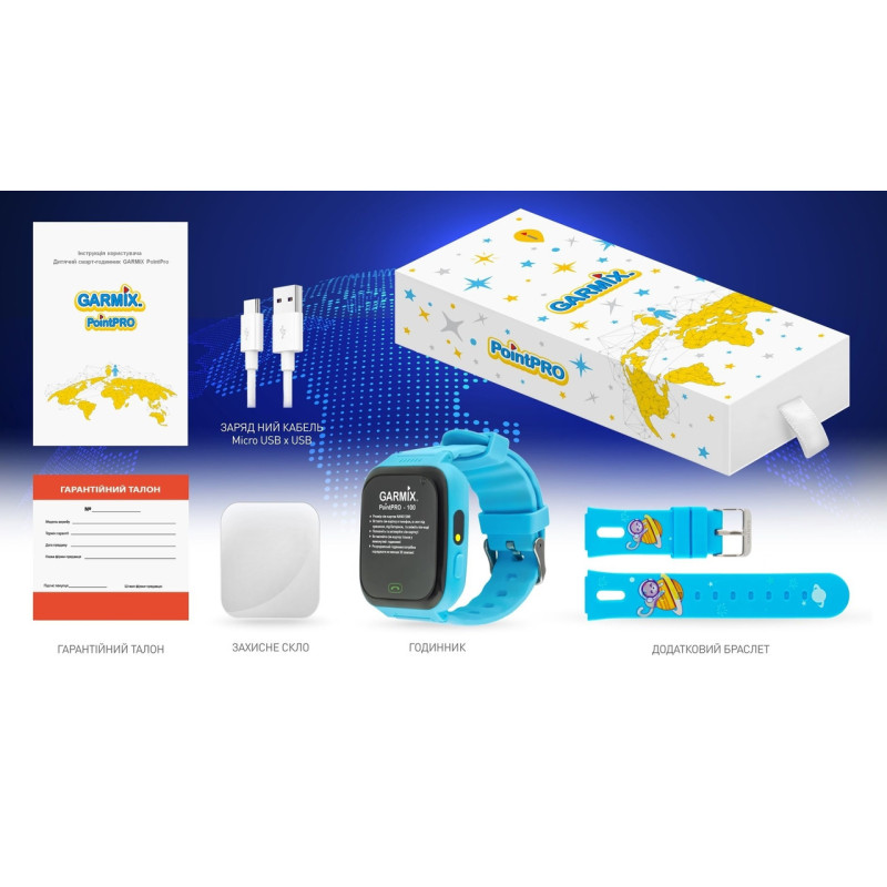 Smart Watch GARMIX PointPRO-100 WIFI BLUE UA UCRF