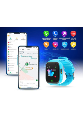 Smart Watch GARMIX PointPRO-100 WIFI BLUE UA UCRF