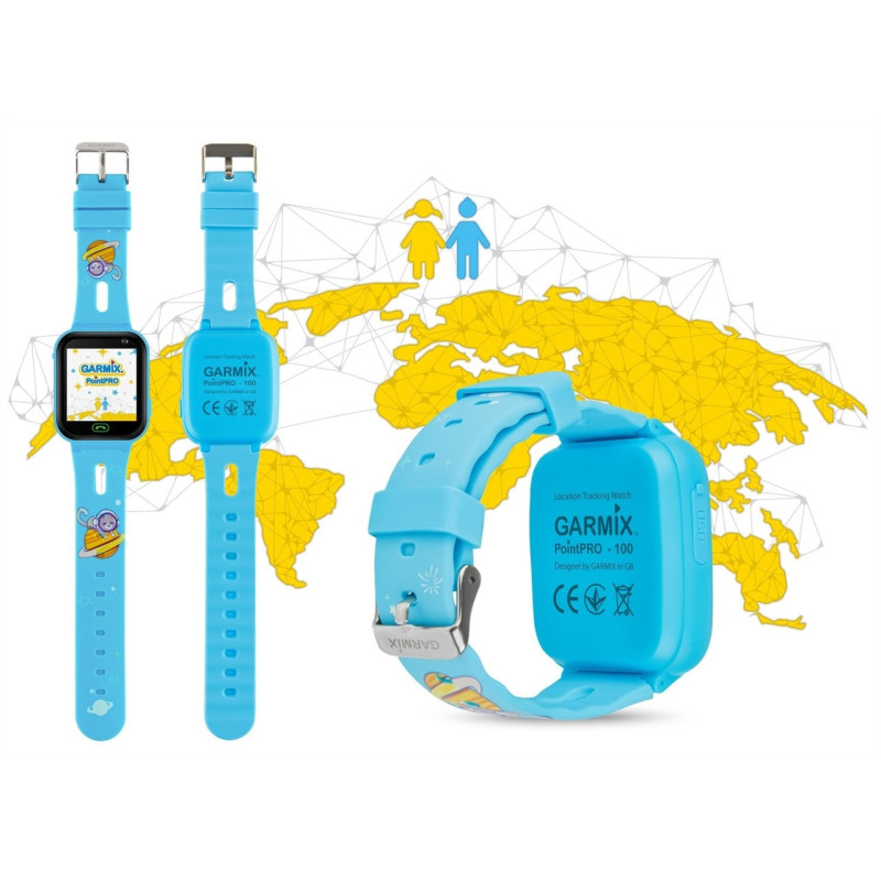 Smart Watch GARMIX PointPRO-100 WIFI BLUE UA UCRF
