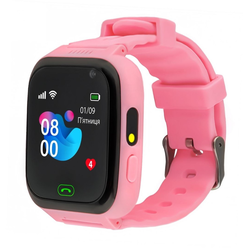 Smart Watch GARMIX PointPRO-100 WIFI PINK UA UCRF