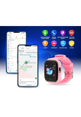 Smart Watch GARMIX PointPRO-100 WIFI PINK UA UCRF