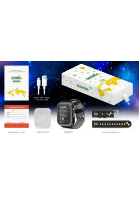 Smart Watch GARMIX PointPRO-200 4G/GPS/WIFI/VIDEO CALL BLACK UA UCRF
