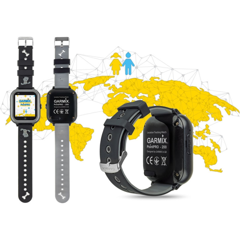 Smart Watch GARMIX PointPRO-200 4G/GPS/WIFI/VIDEO CALL BLACK UA UCRF