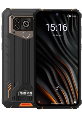 Смартфон Sigma X-treme PQ55 6/64Gb Black-Orange UA UCRF
