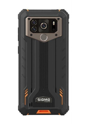 Смартфон Sigma X-treme PQ55 6/64Gb Black-Orange UA UCRF