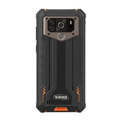 Смартфон Sigma X-treme PQ55 6/64Gb Black-Orange UA UCRF