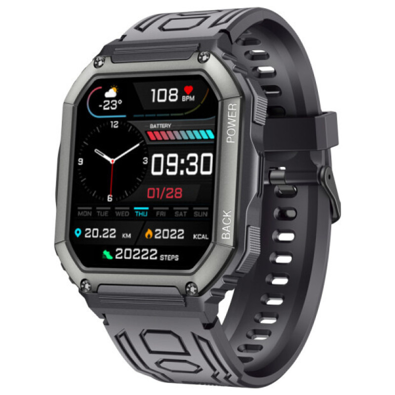 Smart Watch Gelius Pro Tactical Navy GP-SW007 IP68 black UA