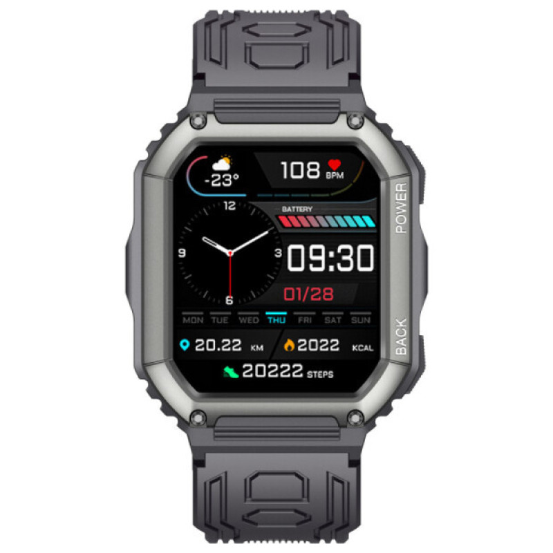 Smart Watch Gelius Pro Tactical Navy GP-SW007 IP68 black UA
