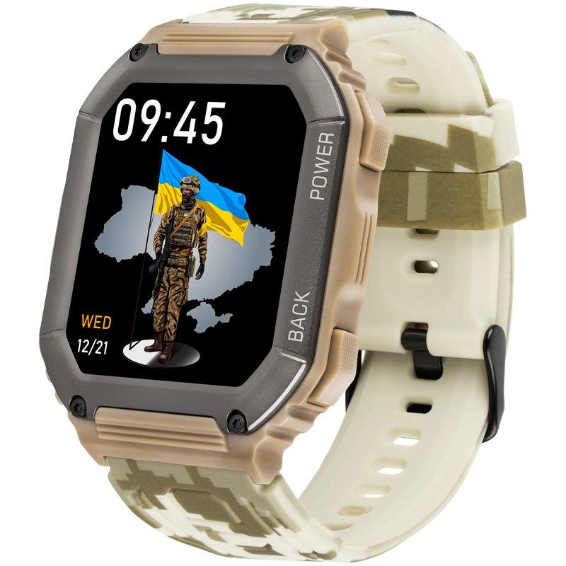 Smart Watch Gelius Pro Tactical Navy GP-SW007 IP68 military UA