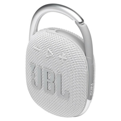 Bluetooth Колонка JBL Clip 4 Eco (JBLCLIP4ECOWHT) White UA