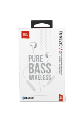 HF Sport JBL Tune215 BT White JBLT215BTWHT UA