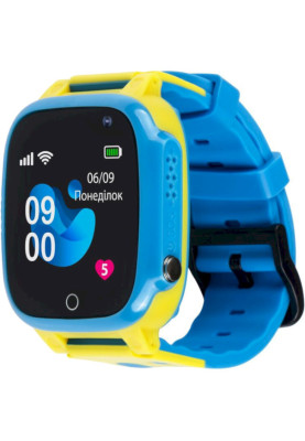 Smart Watch AmiGo GO008 MILKY GPS Wi-Fi Blue/yellow UA UCRF