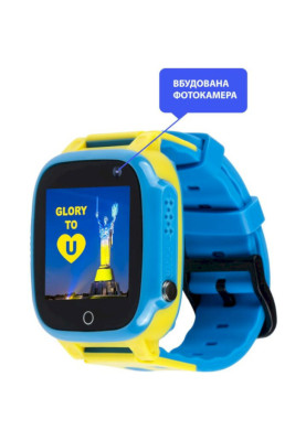 Smart Watch AmiGo GO008 MILKY GPS Wi-Fi Blue/yellow UA UCRF