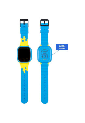 Smart Watch AmiGo GO008 MILKY GPS Wi-Fi Blue/yellow UA UCRF