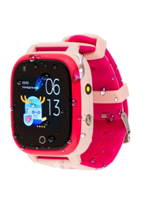 Smart Watch AmiGo GO005 4G WIFI Thermometer Pink UA UCRF