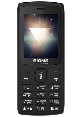 Телефон Sigma X-Style 34 NRG Type-C Black UA UCRF