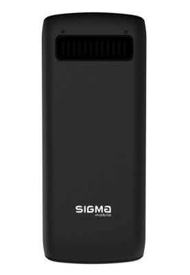 Телефон Sigma X-Style 34 NRG Type-C Black UA UCRF