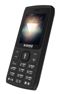 Телефон Sigma X-Style 34 NRG Type-C Black UA UCRF