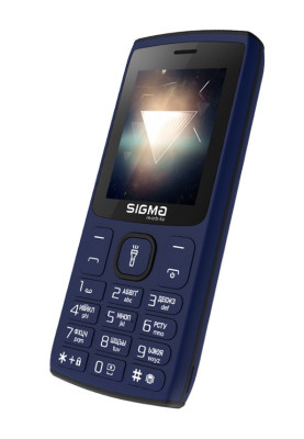 Телефон Sigma X-Style 34 NRG Type-C Blue UA UCRF