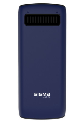 Телефон Sigma X-Style 34 NRG Type-C Blue UA UCRF